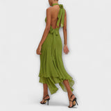 Elodie - Eleganti asimetriski maxi kleitas