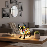 Hugo - Lampa vitražos