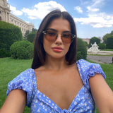Karolīna Eleganti Saules Brilles Modernas Ērtas
