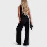 Wilhelmina - Elegants bezramenju tops un bikses