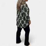 Petra – Blūze ar grafisku rakstu