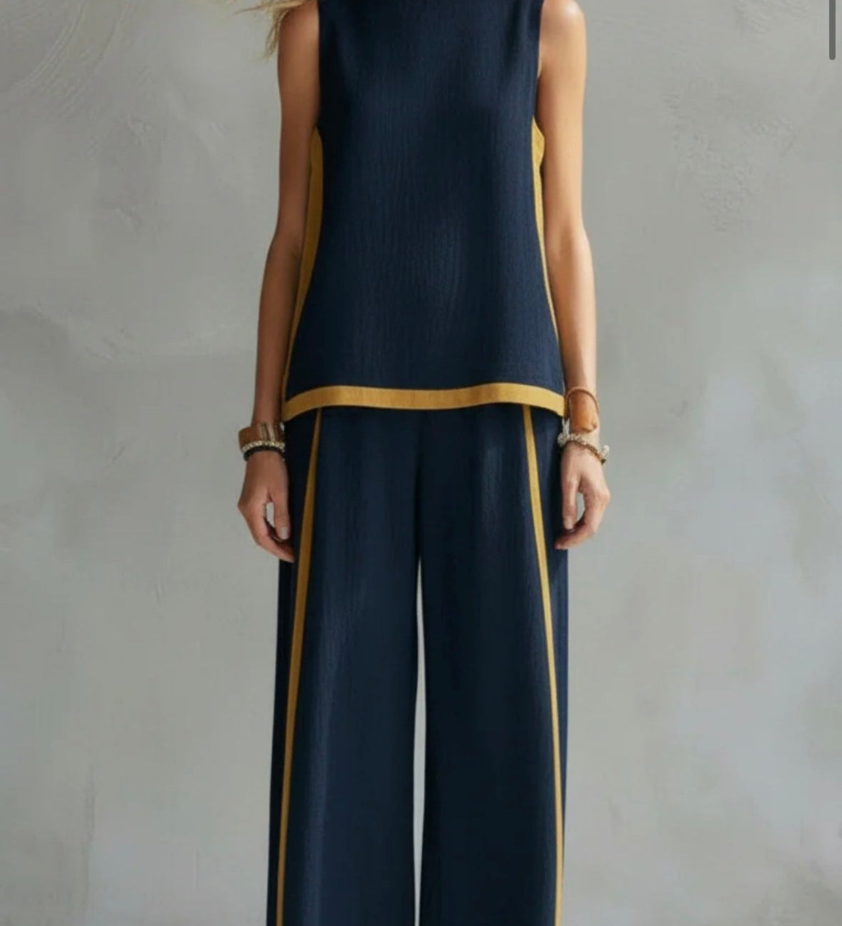 Leila | Elegants komplekts no kokvilnas un lina