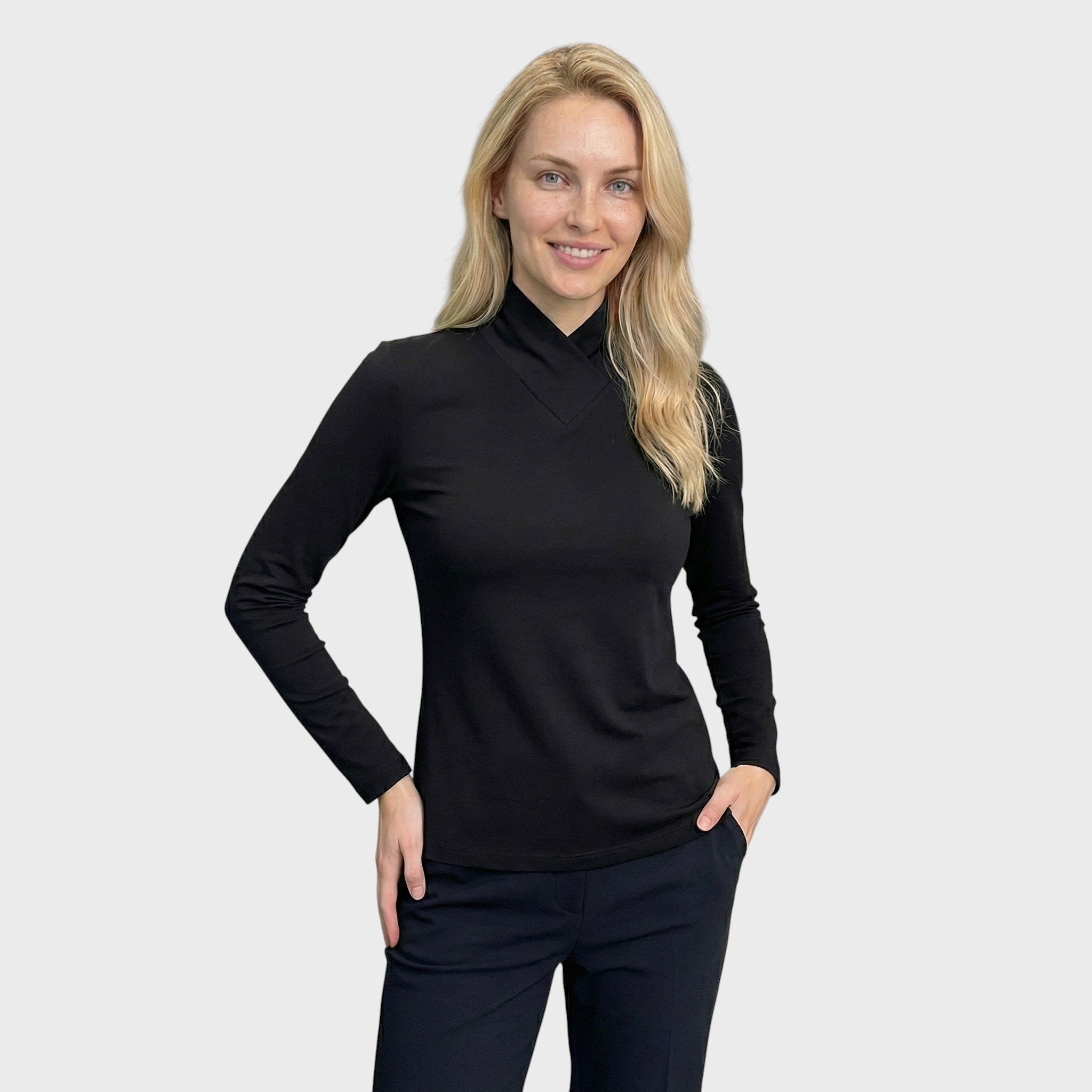Amalia | Augšdaļa ar arhitektonisku apkakli