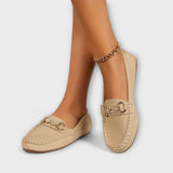 Eva Elegants Ādas Pilsētas SlipOn Tenisītes ērti