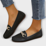 Eva Elegants Ādas Pilsētas SlipOn Tenisītes ērti