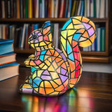 Bobeš - Lampa vitražos