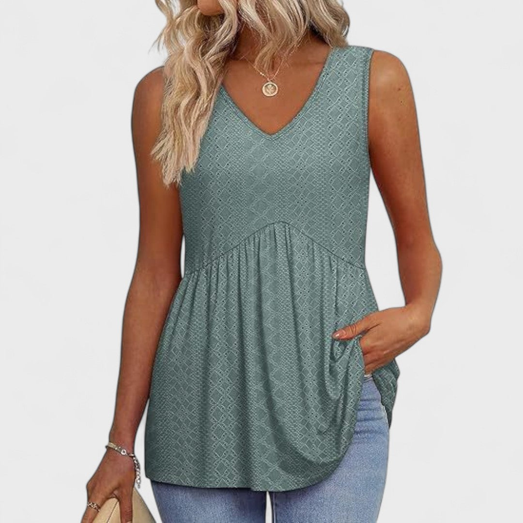 Elenor - Elegants Ikdienas Top
