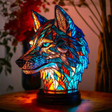 Akéla - Lampa vitražos
