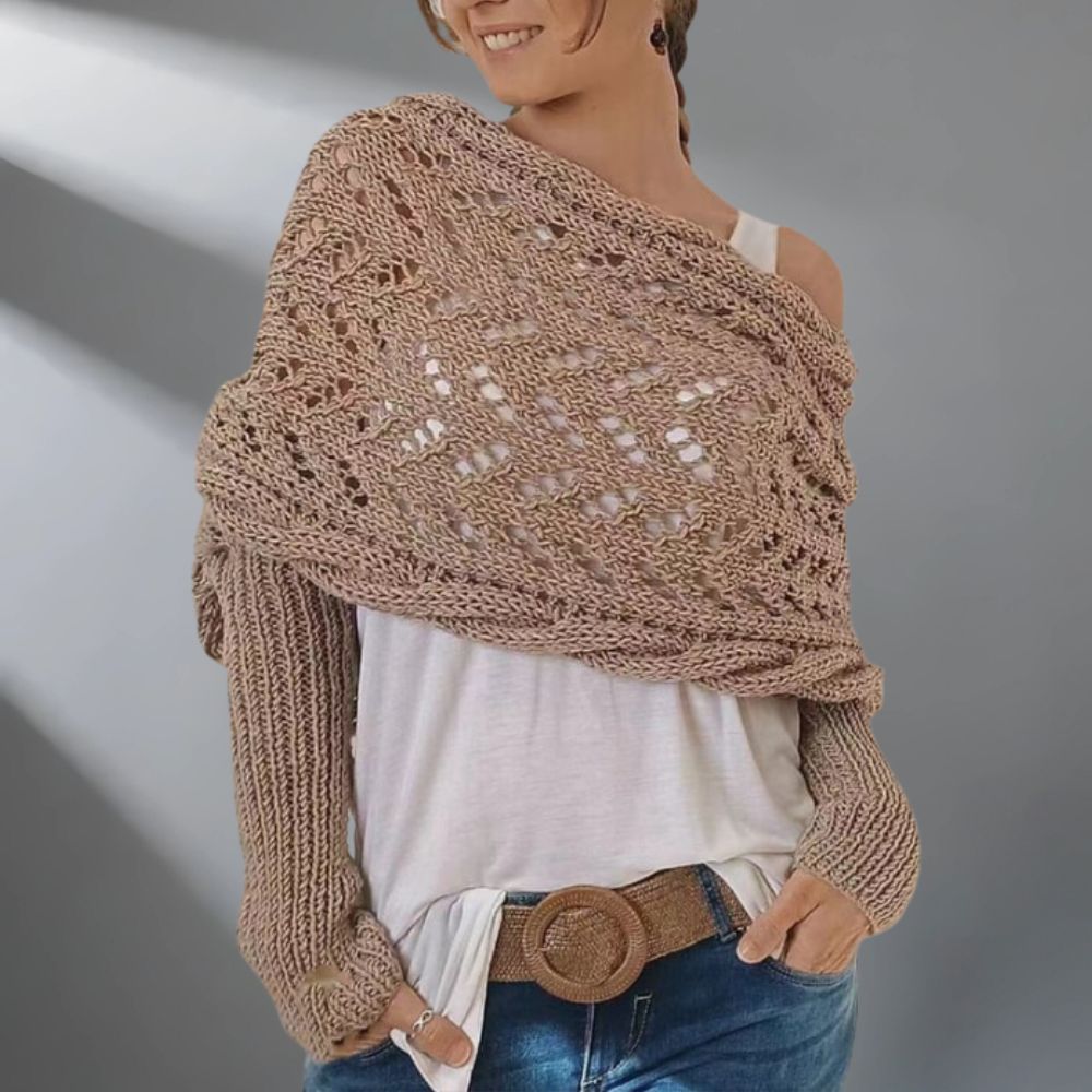 Celeste™ - Eleganta adīta šalle