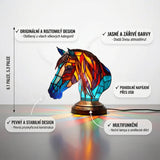 Šemík - Lampa vitražos
