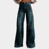 Vintage boho bikses